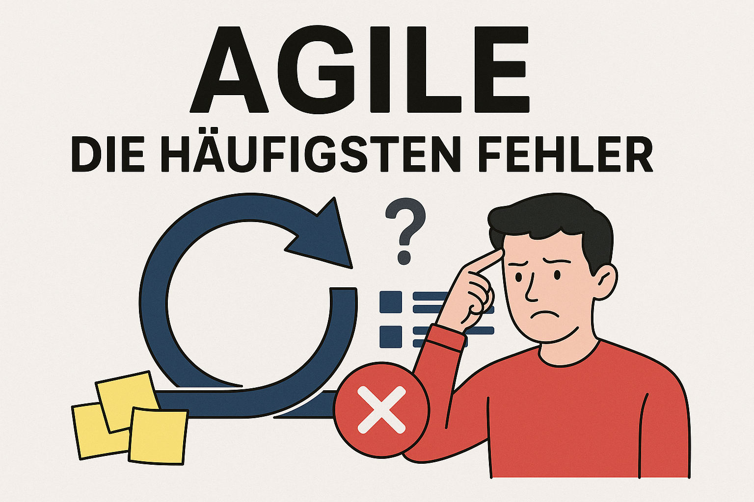 Agile - Die häufigsten Fehler